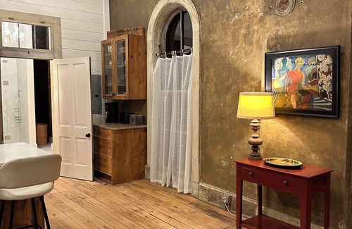 Carlinville Apartment | Light Filled Loft on Town Square