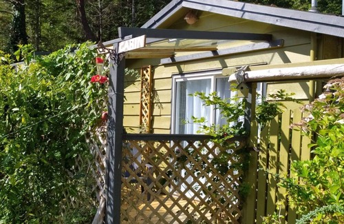 Madeira Park Cabin | Lily Lake Rock Cabin surrounded by nature