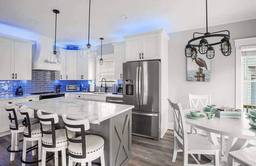 Surfside Beach House | Limo Golf Cart Included 5BR w/+ Outdoor TV Lounges | Site 1195