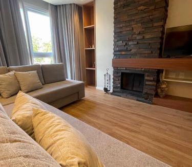 Canela Apartment | Lindo Flat no Serra Class com Piscina e Sauna