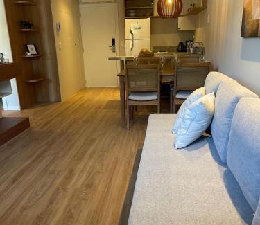 Canela Apartment | Lindo Flat no Serra Class com Piscina e Sauna