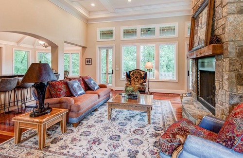 Altamont House | Linville Falls Getaway - gated community, hot tub, theater, game tables, Winery, Caves