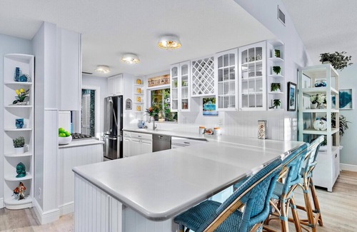 Juno Beach House | Little Key West, private beach access