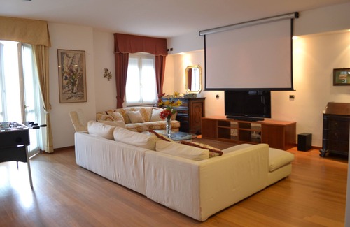 Calvairate Apartment | Live Luxuriously in Milan: 4BR/4BA Apartment w/Triple Kitchen & Living Room