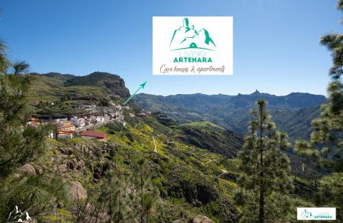 Artenara Apartment | Living Artenara - EARTH Adults Only