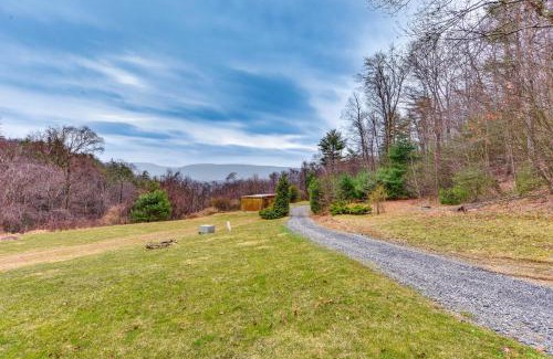 Lock Haven House | Lock Haven Cabin with Wood Stove and Mountain View!