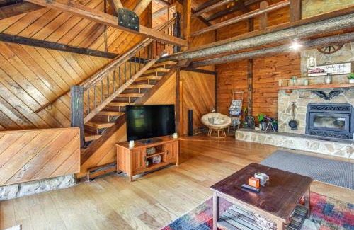 Lock Haven House | Lock Haven Cabin with Wood Stove and Mountain View!