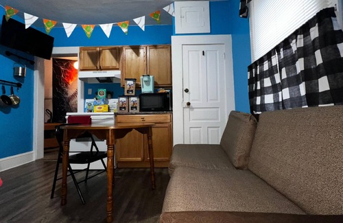 Farrandsville House | Lock Haven Home w/Fire Pit & BBQ with game room & Deck 3 min Walk to Main St