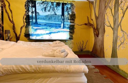 Hollern-Twielenfleth House | Lodge of Africa - einzigartige Themenzimmer, eingezäunten Garten, Sauna, Whirlpool & Kamin, Hunde willkommen, Gasgrill, voll ausgestattete Küche, großer Essbereich, Hamburg & Stade in der Nähe