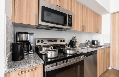 Addicks Apartment | Lodgeur | Sunset-view 1BR | Energy Corridor