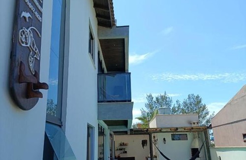 Balneario Gaivota Apartment | loft charmoso com lareira, a beira mar