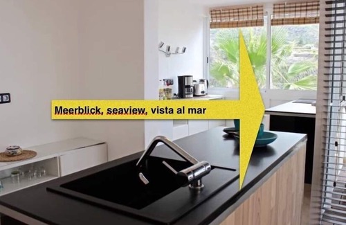 San Marcos Apartment | Loft DOA panoramic sea view, satellite TV, WIFI parking free, 500 m to the beach, bus stop