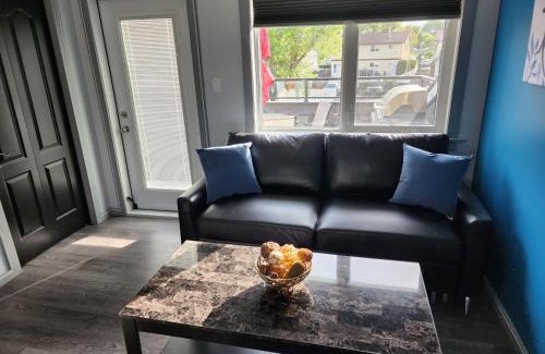 Lethbridge Apartment | Loft with Patio & Hot tub