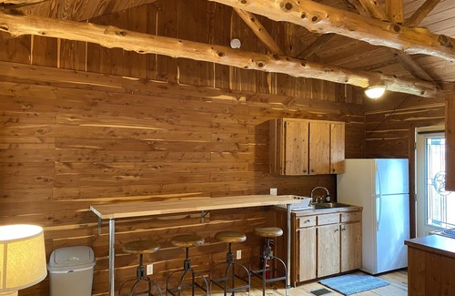 Prairie Lea Cabin | Log Cabin 2 at Son's Blue River Camp