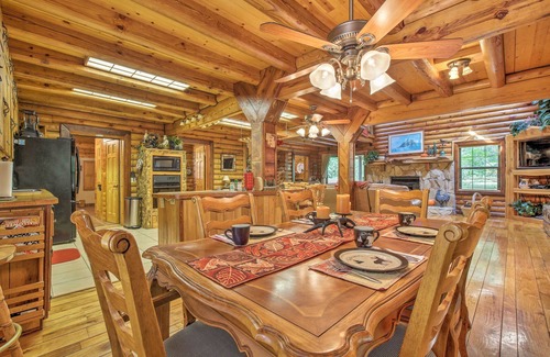 Inverness Cabin | Log Cabin Sanctuary in Inverness w/Furnished Deck