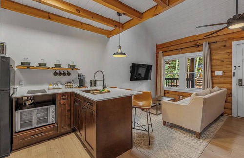 Cashiers Hotel | Log Suite at our Boutique Bed and Brewery