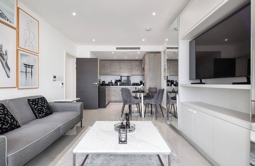 Newington Apartment | London Eye Fireworks View|Luxn2Bed 2Bath Southwark AirCon & Gym