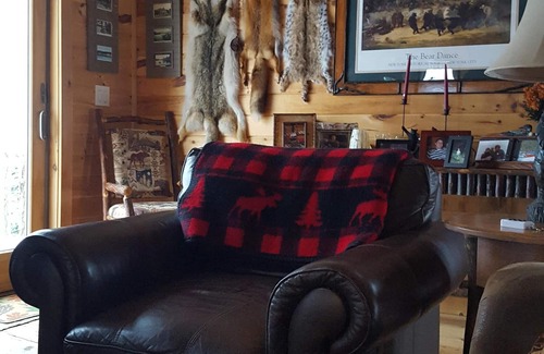 Vermontville Cabin | Loon Lake Adirondack Lodge . Pet and family friendly.