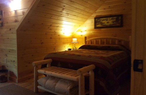 Vermontville Cabin | Loon Lake Adirondack Lodge . Pet and family friendly.