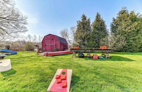 Scottsburg House | Loon Lake Home w/Private Boardwalk & Dock