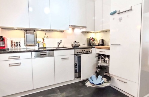 Davos-Dorf Apartment | Lovely apartment for 4 guests with WIFI, TV and balcony