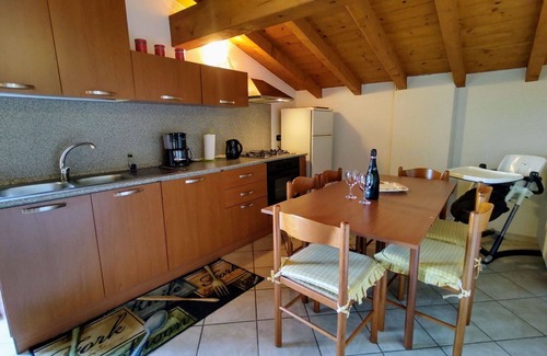 Sorico Apartment | Lovely apartment for 5 guests with pool, WIFI, TV, balcony and pets allowed