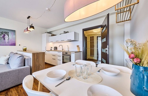 Vitkovice Apartment | Lovely apartment for 4 people with WIFI, TV and balcony