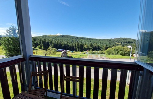 Vitkovice Apartment | Lovely apartment for 6 people with WIFI, TV, balcony, pets allowed and panoramic view