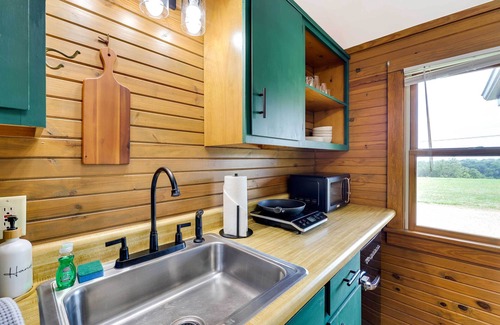 Eureka Springs Apartment | Lovely Ozarks Cabin Rental ~ 5 Mi to Beaver Lake!