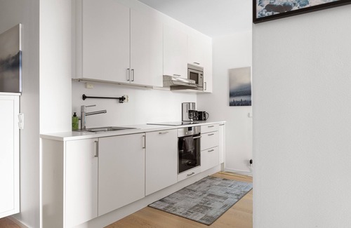 Bjørvika Apartment | Luksuriøs 2BR Leilighet på Central Oslo Barcode