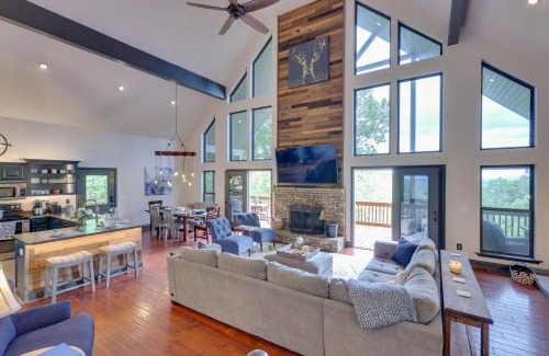 Blairsville House | Luxe Blairsville Cabin with Game Room, Near Hikes