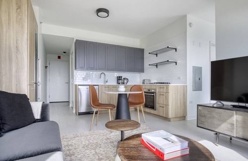West Loop Apartment | Luxe West Loop Studio w/Gym, Pool, Coworking, walk to UIC, by Blueground