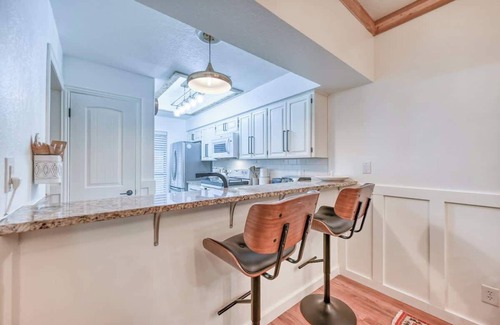 New Braunfels Condo | Luxurious Riverfront Condo Just 1 Blk to Schlitterbahn!