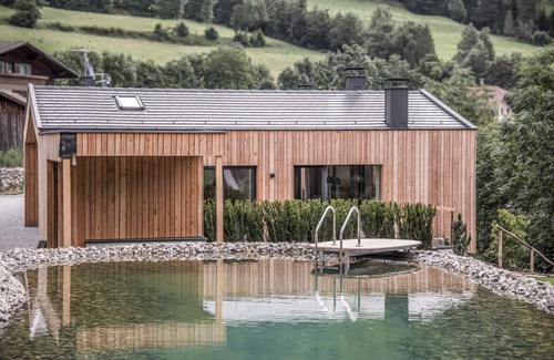 Campo di Trens Ski Chalet | Luxurious, stylish chalets at 1000 m above sea level, swimming pond, horse riding on the farm