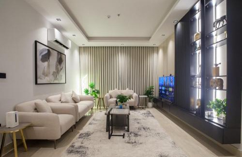 Riyadh Apartment | Luxurious two-bedroom apartment compound Al Malqa district