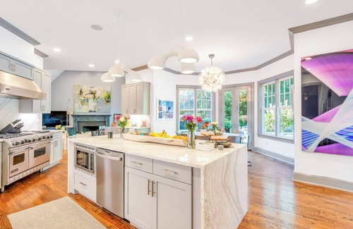 Water Mill House | Luxurious Water Mill Retreat with Heated Pool, Firepit & Resort-Style Living