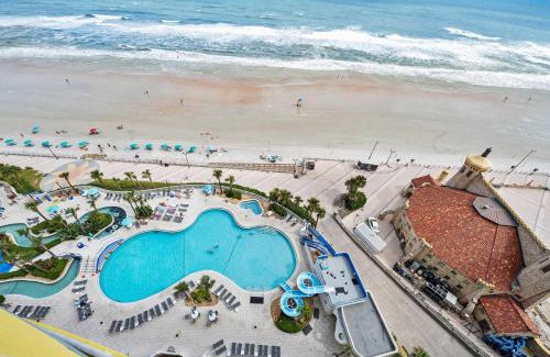 Brush - Stewarts House | Luxury 15th Floor 3 BR Condo Direct Oceanfront Wyndham Ocean Walk Resort Daytona Beach | 1511