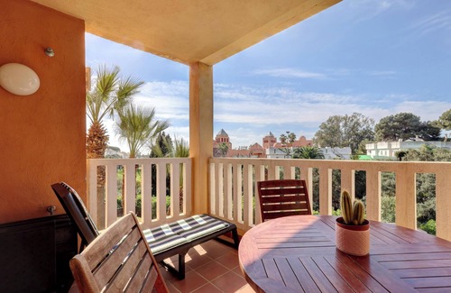 Urbanizacion Hacienda las Chapas Apartment | Luxury 2 Bed Apartment with Shared Pools, Terrace & Wi-Fi