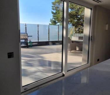 Sandbanks Apartment | Luxury 3 bed flat with large terrace, sea views and hot tub