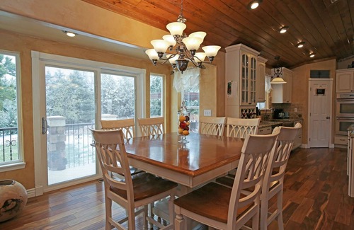 Gleneagle House | Luxury 5BR Retreat Near Air Force Academy w/Fire Pit & Sport Court