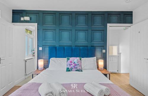 Reading Apartment | Luxury 6-Bed Ensuite - Sleeps 12 - Reading Centre - Monthly Stays - Driveway Parking