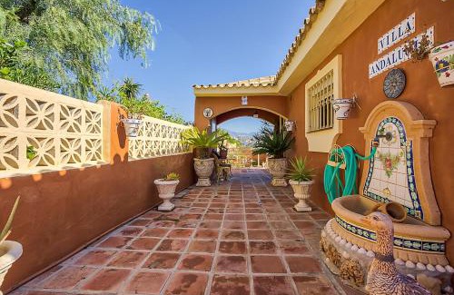 El Faro Villa | Luxury Andalusian Villa with Panoramic Mediterranean Sea Views & Private Pool & Multi-Level Gardens