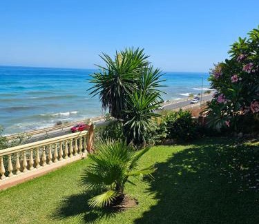 El Faro Villa | Luxury Andalusian Villa with Panoramic Mediterranean Sea Views & Private Pool & Multi-Level Gardens