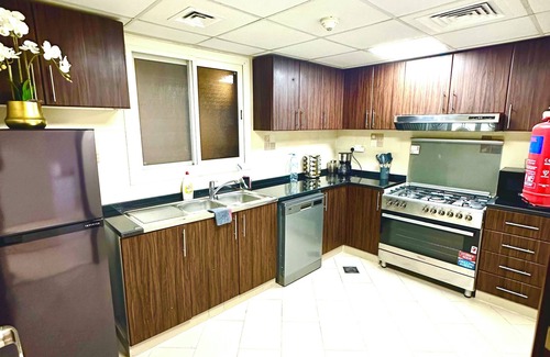 Al Khan Apartment | Luxury Apartment El Khan 2 BHK sea front gym, pool, sauna, wifi