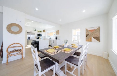 Hermosa Beach House | Luxury Beach Bungalow with Hot Tub - Steps to Sand and Pier