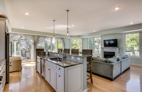 South Haven House | Luxury Beach Homes At Woodman Beach- NEW PRIVATE HEATED POOL-LAKE VIEWS-SLEEP 32