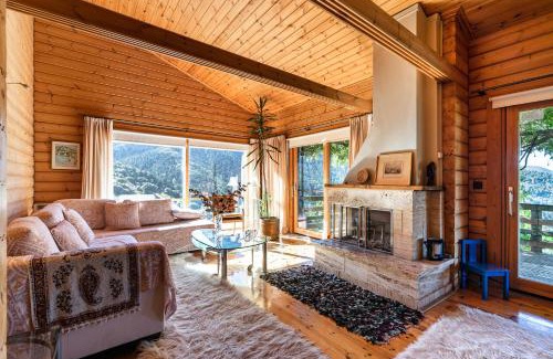 Kalavrita Ski Chalet | Luxury Chalet Vila on Mountain Top with great view