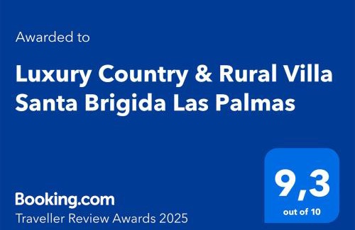 Las Brisas Apartment | Luxury Country & Rural Villa Santa Brigida Las Palmas