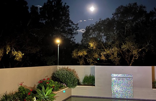 Pottsville House | Luxury Creekfront Home With Private Pool & Courtyard