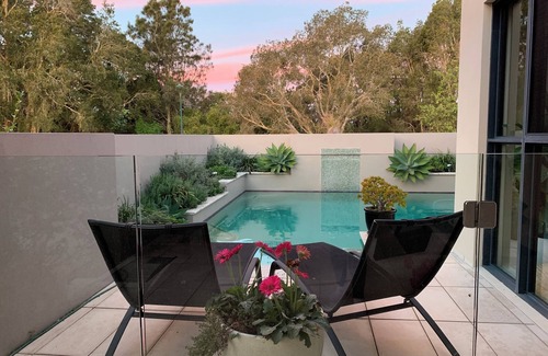 Pottsville House | Luxury Creekfront Home With Private Pool & Courtyard